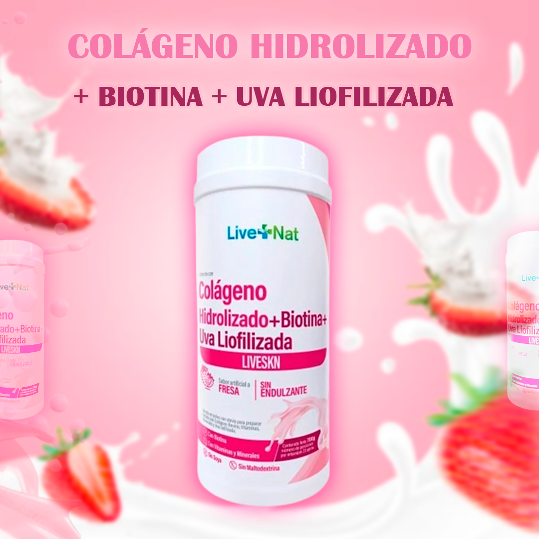 COLAGENO HIDROLIZADO + BIOTINA +UL