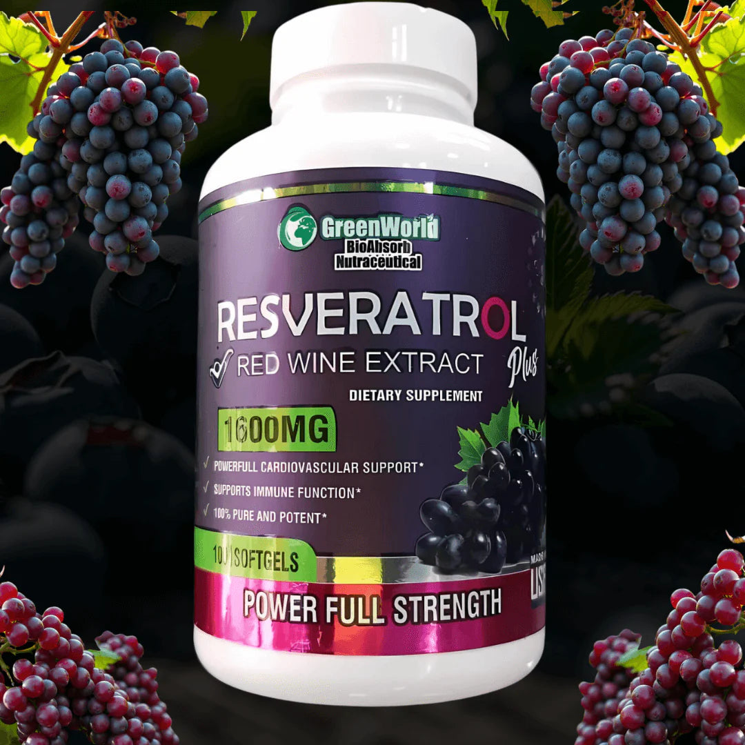 RESVERATROL GREEN WORLD X3