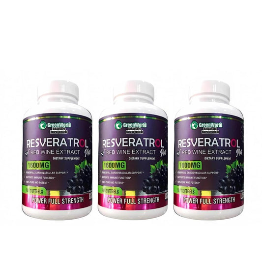 RESVERATROL GREEN WORLD X3