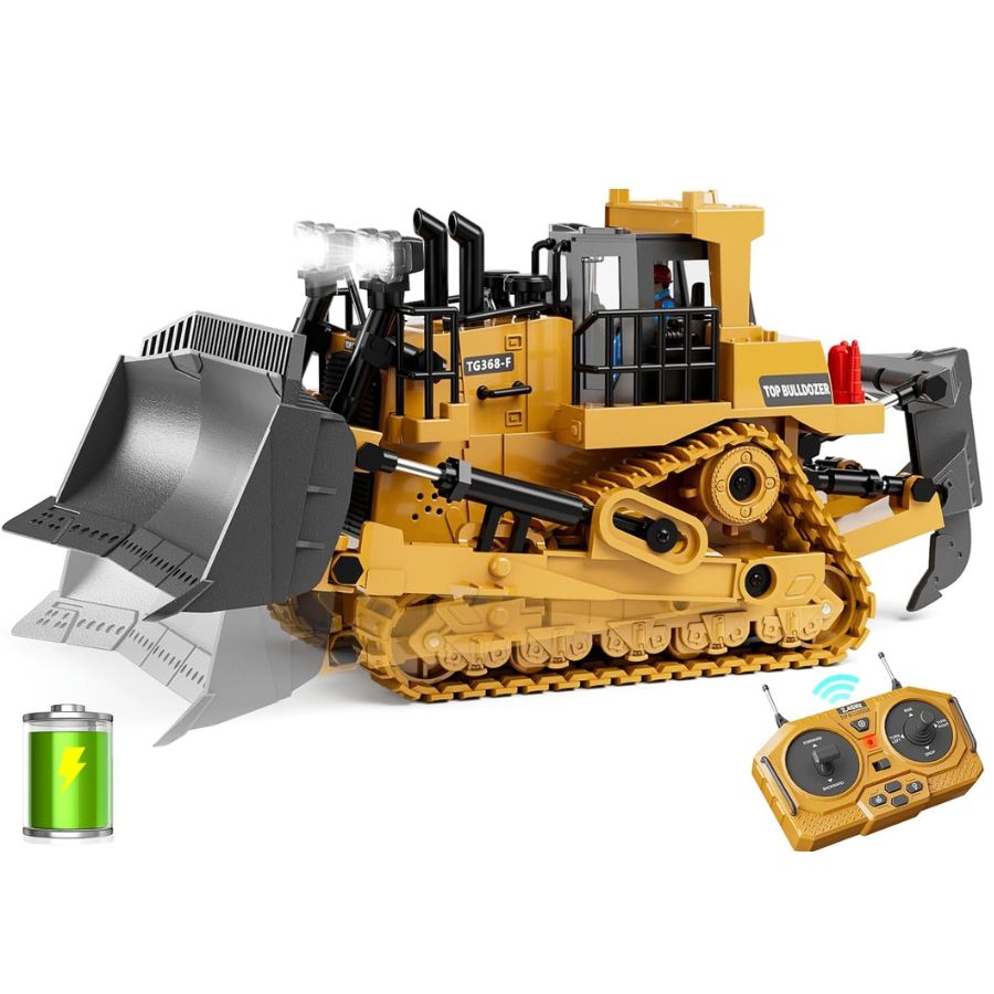 Bulldozer Control Remoto Metal