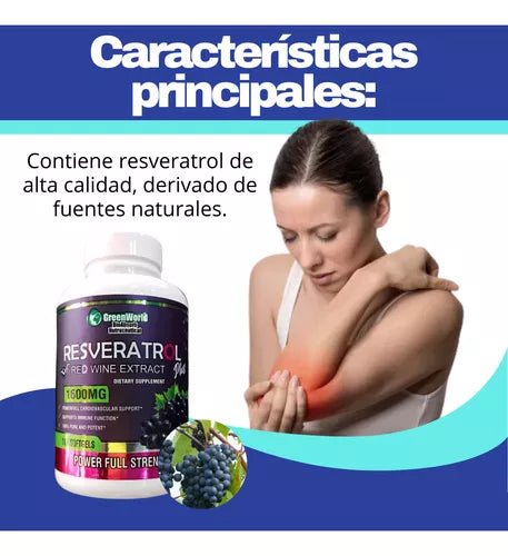 RESVERATROL GREEN WORLD X3